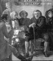Literary patronage in england 1650 1800. - Toronto travel guide by marc cook.