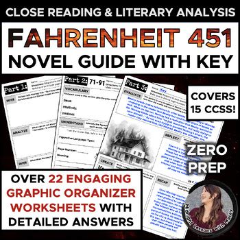 Literature Answer Guide 451 Fahrenheit Key