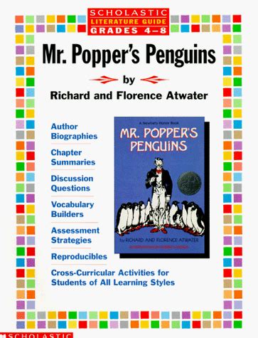 Literature guide mr poppers penguins grades 4 8. - The visionary director second edition a handbook for dreaming organizing and improvising in your center.