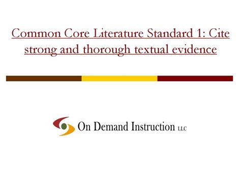 Literature lesson plan for high school.  Common Core Standards: Cite strong and In this j...