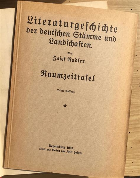 Literaturgeschichte der deutschen stämme und landschaften. - Ejemplo de un manual de franquicias.