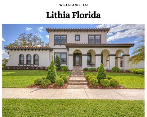 Lithia Estates Homeowners Association, Lithia Florida - Board …