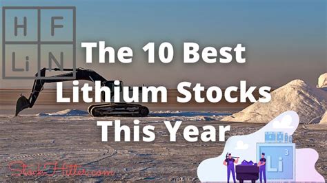 Lithium miners stock. Things To Know About Lithium miners stock. 