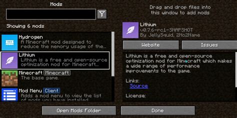 Lithium mod. 4-0.  Combining these massively Lithium is an optimization...