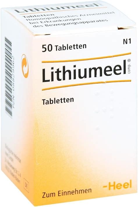 Lithiumeel Comp.Tabletten : Amazon.de: Drogerie & Körperpflege