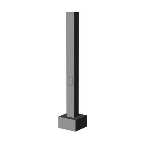 Lithonia Square Light Pole SSS 20 4C T20 DDBXD - Bees Lighting