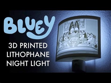 Lithophane Night Light - YouTube