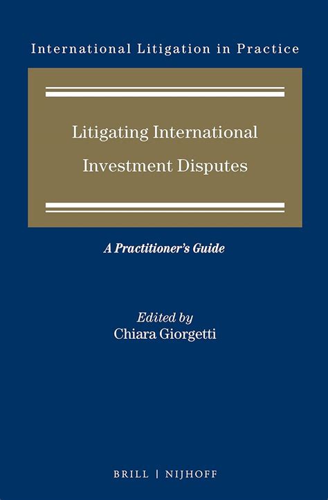 Litigating international investment disputes a practitioner s guide international litigation. - Quantitative chemical analysis harris 8th edition solutions manual.