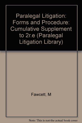 Litigation guide for paralegals 2 volume set research and drafting 1997 cumulative supplement. - Service manual for 2006 electra glide.