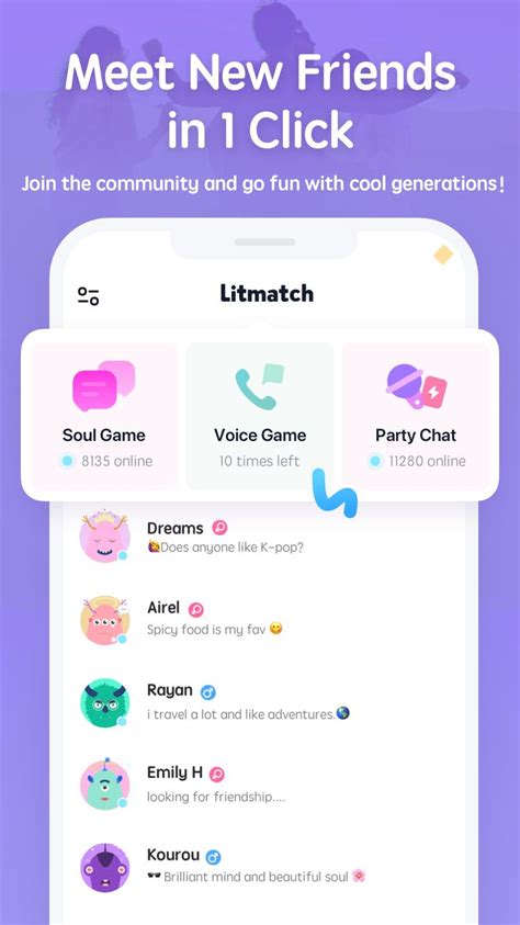 Litmatch Make new friends APK Download for Android 
