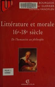 Littérature et morale 16e 18e siècle de l'humaniste au philosophe. - Manual for moore jig grinding heads.