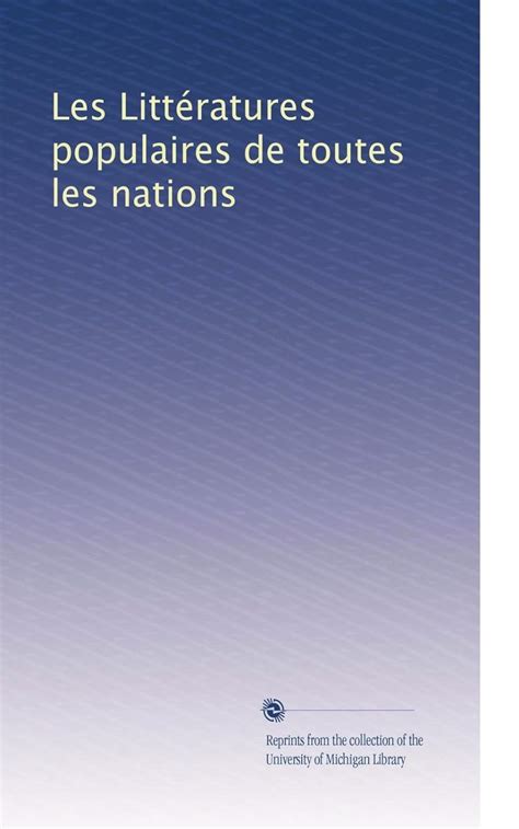 Littératures populaires de toutes les nations. - Manual of local anaesthesia in dentistry.
