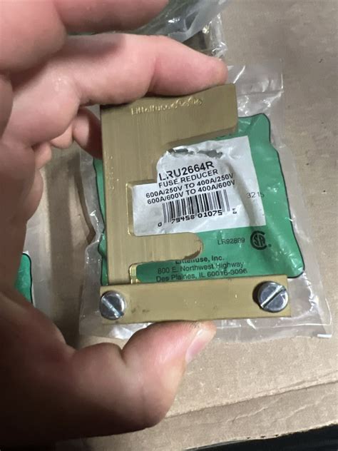 Littelfuse LRU2664R Fuse Reducer 400a to 600a 600 Volts - eBay