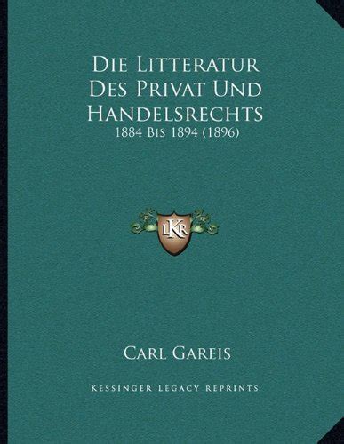Litteratur des internationalen rechts, 1884 bis 1894. - Spolia berolinensia, bd. 26: dichter und herrscher in lateinischen gedichten aus der mark brandenburg (16. und 17. jahrhundert).