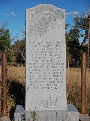 Little Bear Stage Station Historical Marker - hmdb.org