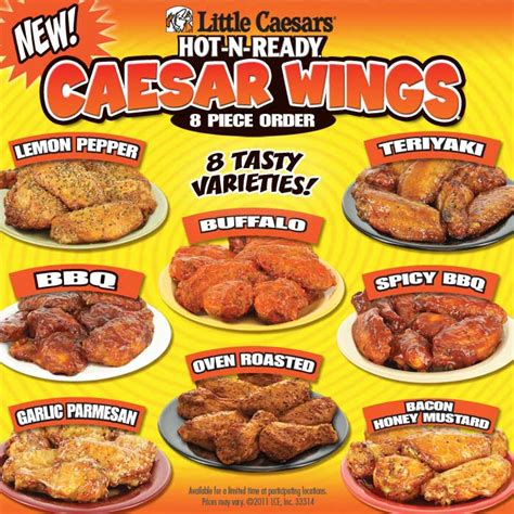 Little Caesar Wings Price