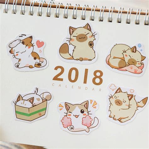 Little Chibi Cat Stickers – Junjun