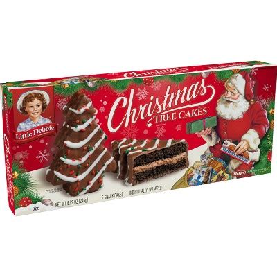 Little Debbie Christmas Tree Cakes Chocolate - 8.62oz : Target