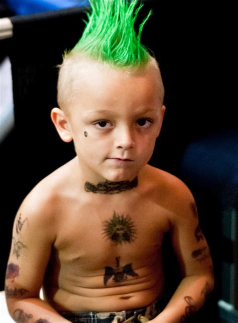 Little Kid With Tattoos
