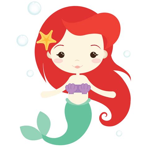 Little Mermaid Vector Art, Icons, and Graphics for Free Download