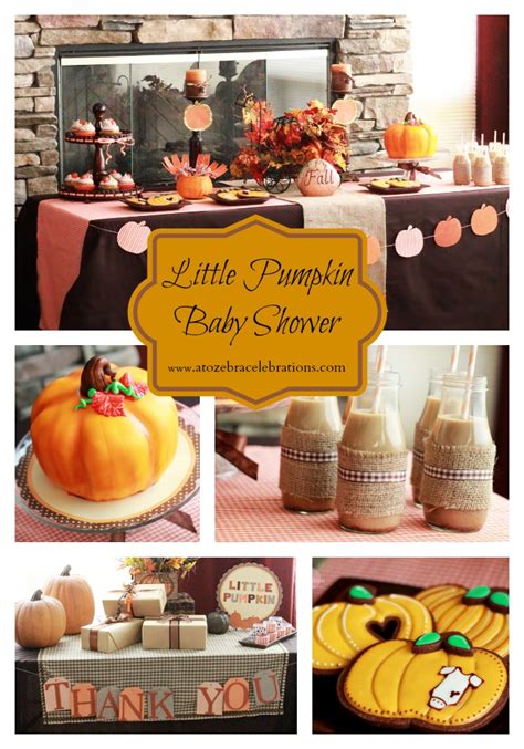 Little Pumpkin Baby Shower - Savvy Sassy Moms