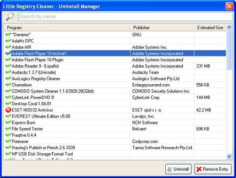 Little Registry Cleaner for Windows