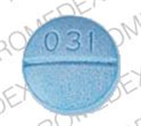 Little blue pill 031. Enter the imprint code that appears on the pill. Example: L484; Select the the pill color (optional). Select the shape (optional). Alternatively, search by drug name or NDC code using the fields above. Tip: Search for the imprint first, then refine by color and/or shape if you have too many results. 