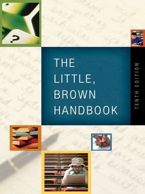Little brown handbook 10th edition online. - Volumes rares de la bibliothèque du cogner..