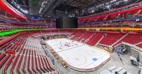 Little caesars arena photos. Pictured is a Michigan-made court that will be used to host games for the 2024 NCAA Sweet 16 and Elite 8 playoffs at Little Caesars Arena in Detroit Friday, March 29, 2024. Photo taken March 25, 2024. 