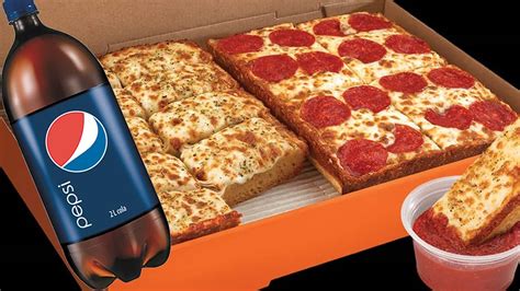 People who choose Little Caesars usually do so precisely because there is so little upsell. At Pizza Hut or Dominoes a $14 gets into the $20-$30 range very easily with added toppings or whatever. At Little Caesars you generally know exactly what you are paying because there is so little customization.. 
