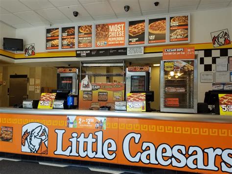 Little Caesars is the third largest pizza chain in the United States, behind Pizza Hut and Domino's Pizza. It was founded in 1959. Its menu is divided into three sections- pizza, free pizzas, and signature favorites. All the products are made from fine ingredients such as hot-n-ready classic pepperoni and Caesar dips.. 