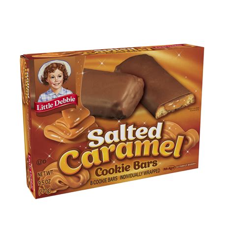 Little debbie caramel bars. Share by: Enjoy a variety of delicious bakery treats from Little Debbie. Choose from Banana Marshmallow Pies, Jelly Creme Pies, Raisin Creme Pies, Oatmeal Creme Pies, Fudge Rounds, Star Crunch Cosmic Snacks, and more. Don't miss our Chocolate Chip and Snickerdoodle Creme Pies, and our irresistible Gingerbread Cookies. 