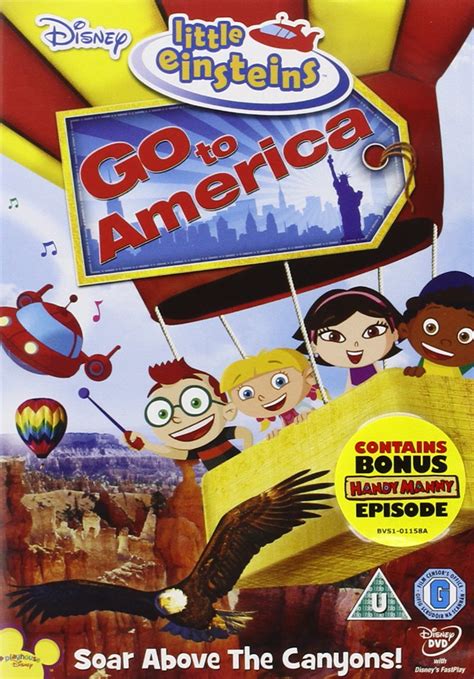 Little einsteins go to america dvd. Disney Little Einsteins: Animal Expedition DVD PAL Region 4 Like New. New (Other) C $15.51. Top Rated Seller. or Best Offer. cathyann89 (458) 100%. +C $30.17 shipping. from Australia. Sponsored. 