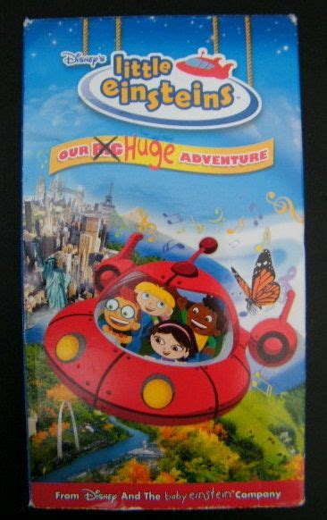 August 23, 2005. Episodes: " Little Einsteins: Our Big Huge Adventure " (later separated into the episodes " A Brand New Outfit " and " The Missing Invitation ") Bonus Features: "Navajo Maze" Game. DisneyPedia. Backstage Disney: Meet the Gang. Team Up for Adventure. April 25, 2006.. 