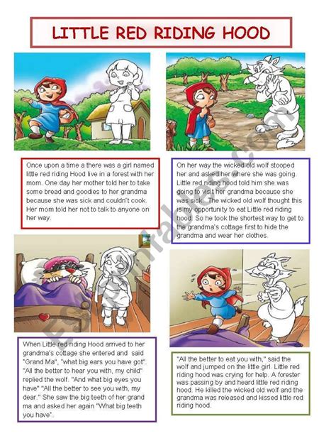 Little red riding hood guided free booklets. - Florida math common core kindergarten pacing guide.