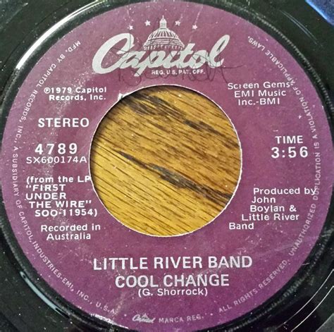 Little river band cool change. Mar 30, 2018 · peace2u! watch in HD!If there's one thing in my life that's missingIt's the time that I spend aloneSailing on the cool and bright clear waterThere's lots of ... 