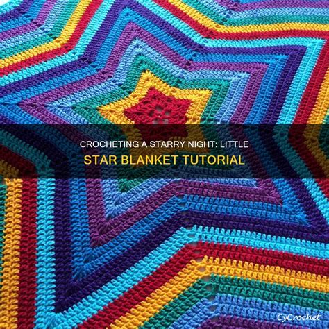 Little star crochet blanket tutorial.  It works beautifully for things...