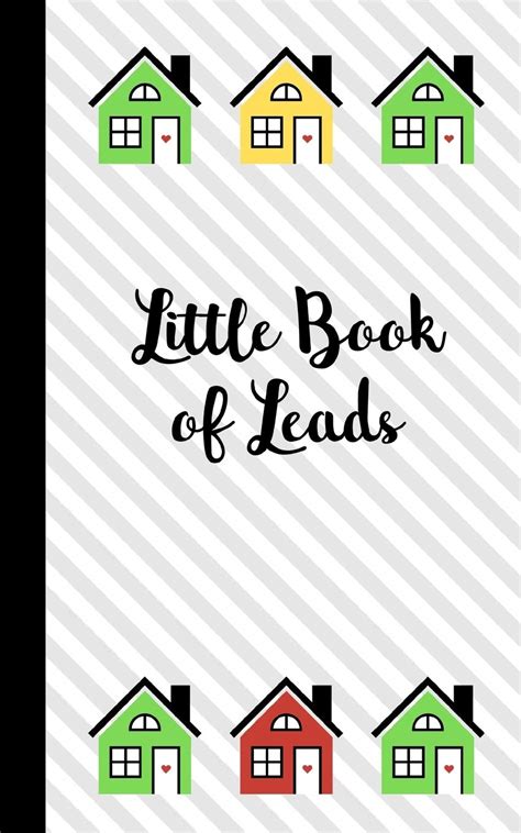 Full Download Little Book Of Leads Tracker And Organizer For Real Estate Agents By Sassy Realtor Organizers