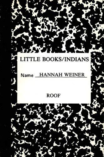 Read Little Books  Indians By Hannah Weiner