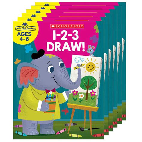 Full Download Little Skill Seekers 123 Draw Workbook By Scholastic Teacher Resources