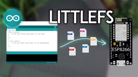 Littlefs esp8266 platformio.  They provide a compatible API but have incompat...