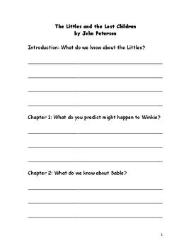Littles and the lost children question guide. - A guide to the passion 100 questions about the passion of the christ.
