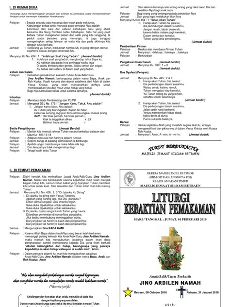 Liturgi Pemakaman A4 PDF - Scribd