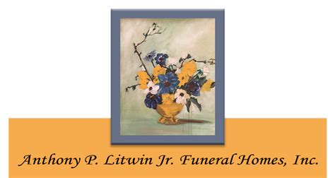 Litwin funeral home tunkhannock.  Anthony Litwin purchased the Samuel B.  Our Funera...