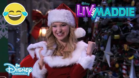 Liv and maddie christmas episode. Thank god Joey is not the real Santa Claus because he’s really bad being Santa. 