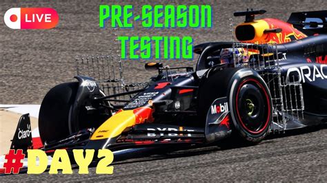 Live Bahrain Pre-Season Testing Watchalong Live F1 Testing