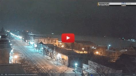 Live Frankfort, Michigan Downtown Webcam NEW - Live Beach Cam