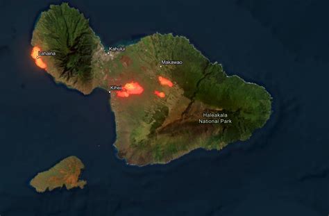 Live Maui map: Here’s where the deadly wildfires are raging now