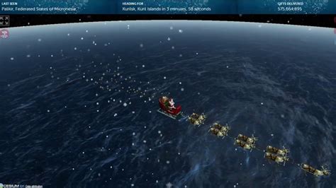 Live NORAD Santa Tracker: Track Santa's journey around the globe