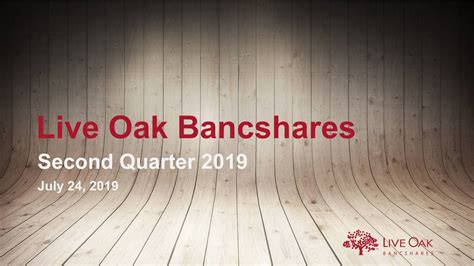 Live Oak Bancshares: Q2 Earnings Snapshot